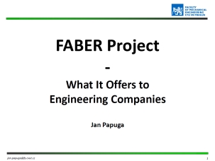 FABER for engineering sector