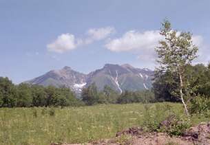 Pohled pes Naikinsk jezero
